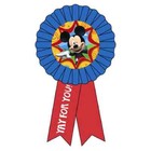 Mickey Mouse Clubhouse Playtime Disney Birthday Party Favor Guest Honor Ribbon