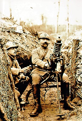 WW1 - Grenade Launcher Team in the Aisne