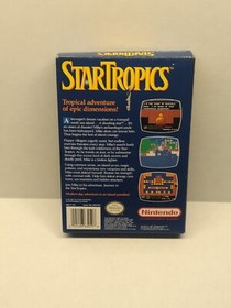 Star Tropics NES CIB  Complete with Letter  Startropics Nintendo