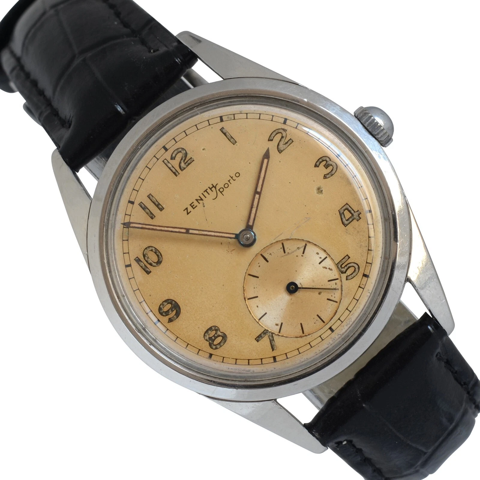 Zenith — ZENITH Sporto Classic caliber 40T champagne dial 1960's