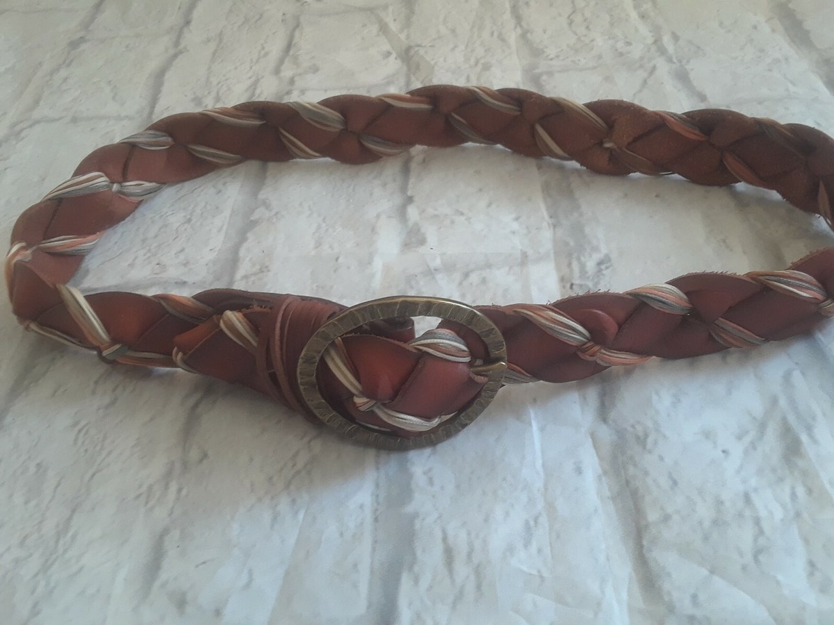 7 Hills San Francisco Designed Genuine Leather Braided Belt  display picture 2