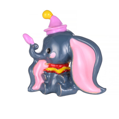 Dumbo Brosche niedlich rosa grau