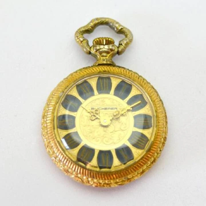 BUCHERER Pocket watch collector s Swiss made vintage ladies antique
