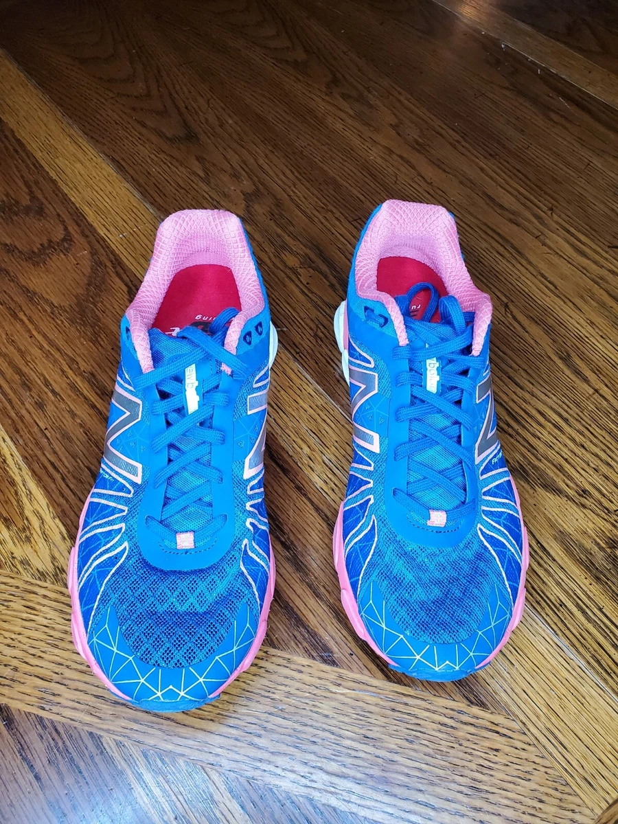 New Balance 890 V4 Womens Shoes Sneakers Size 11 Blue Pink W890BP4 Running USA
