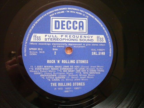 The Rolling Stones Rock 'N' Rolling Stones Vinyl UK Decca 1972 1st Press P1L LP - Picture 5 of 12