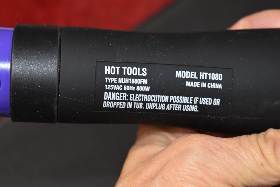 HOT TOOLS Curling Iron BRUSH Model HT1080 1.5