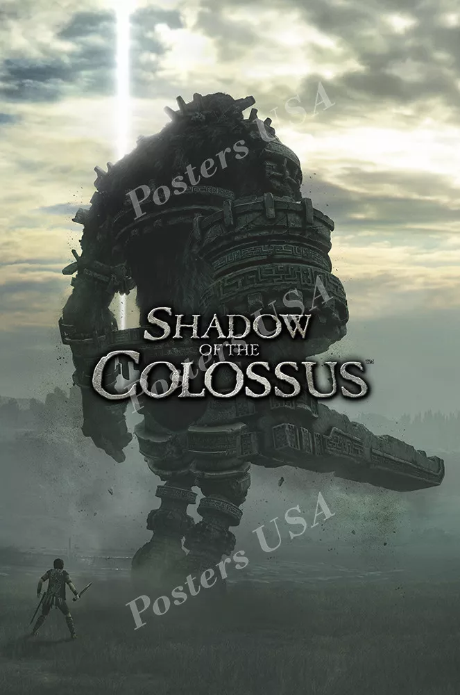 Shadow of the Colossus HD Remake PS4 Premium POSTER MADE IN USA - OTH719