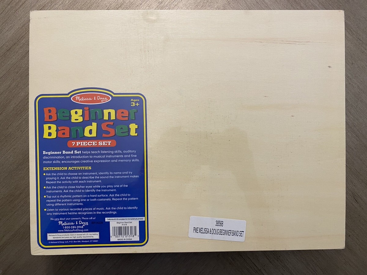 Buy Melissa Doug Deluxe Beginner Band Set 1318 online