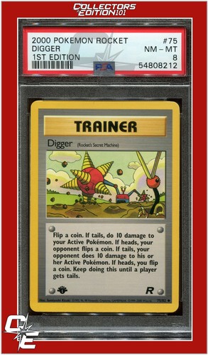 Digger (1st Edition) graded PSA 8 for sale on eBay