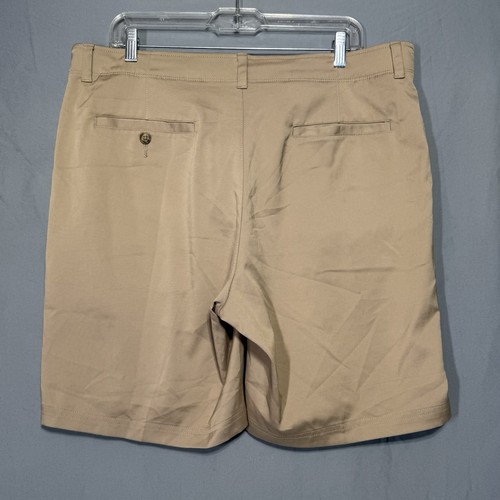 PGA Tour Golf Shorts Men’s Sz 38 Athletic Performance Preppy Outdoor Stretch Tan - Picture 4 of 6