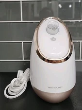 Vanity Planet Aira Ionic Facial Steamer Rose Gold Detox Clarify Hydrate Skin New
