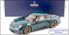 USA Seller Porsche 911 992 GT3 Touring Fjord Green RARE color 1/18 Norev 187308