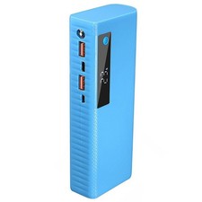 Blue DIY Power Bank Box 5 21700 Battery Charger Case PD22.5W Fast Charging Box K