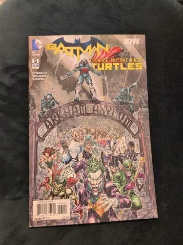 BATMAN TEENAGE MUTANT NINJA TURTLES #5 POISON IVY FREDDIE WILLIAMS VARIANT 1