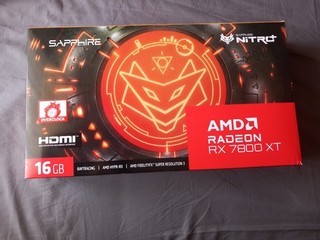 Sapphire AMD Radeon RX 7800 XT Nitro OC Grafikkarte 16GB GDDR6
