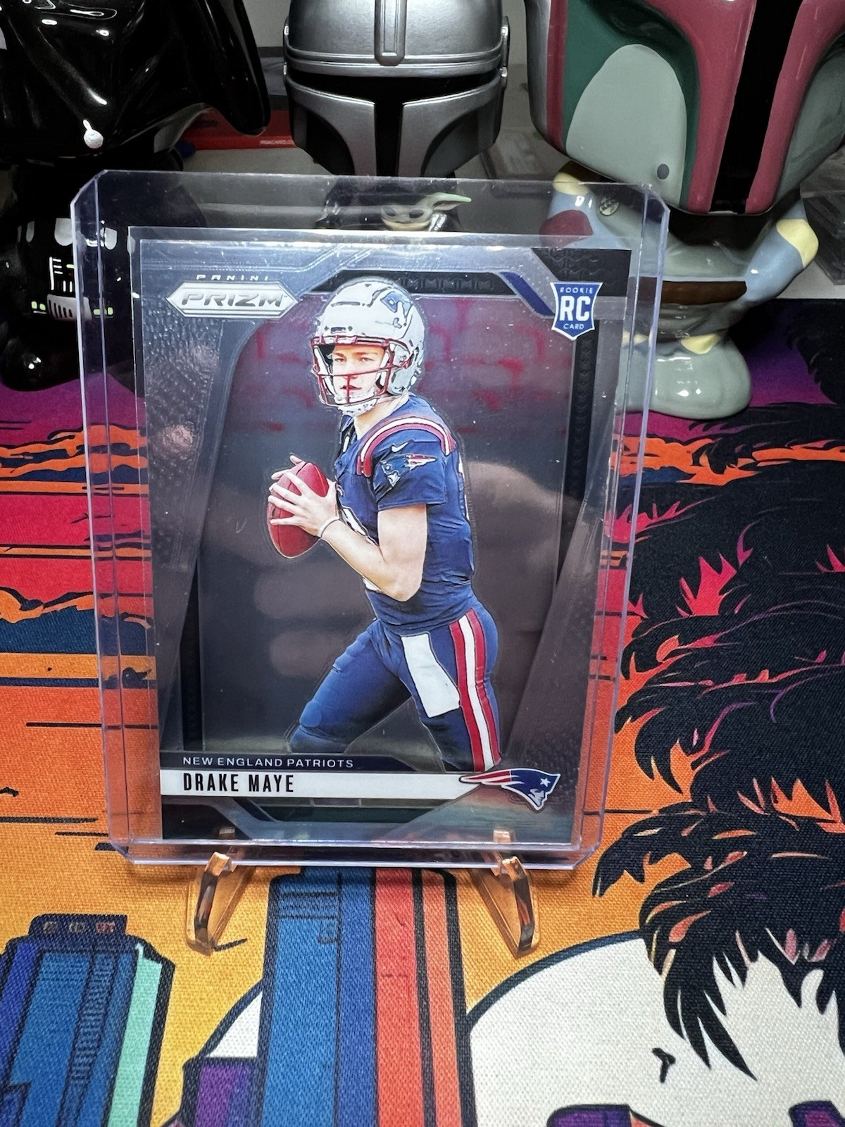 2024 Panini Prizm Drake Maye #329 Base RC Patriots