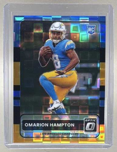 2025 Donruss Optic Omarion Hampton Black Pandora (RAW)