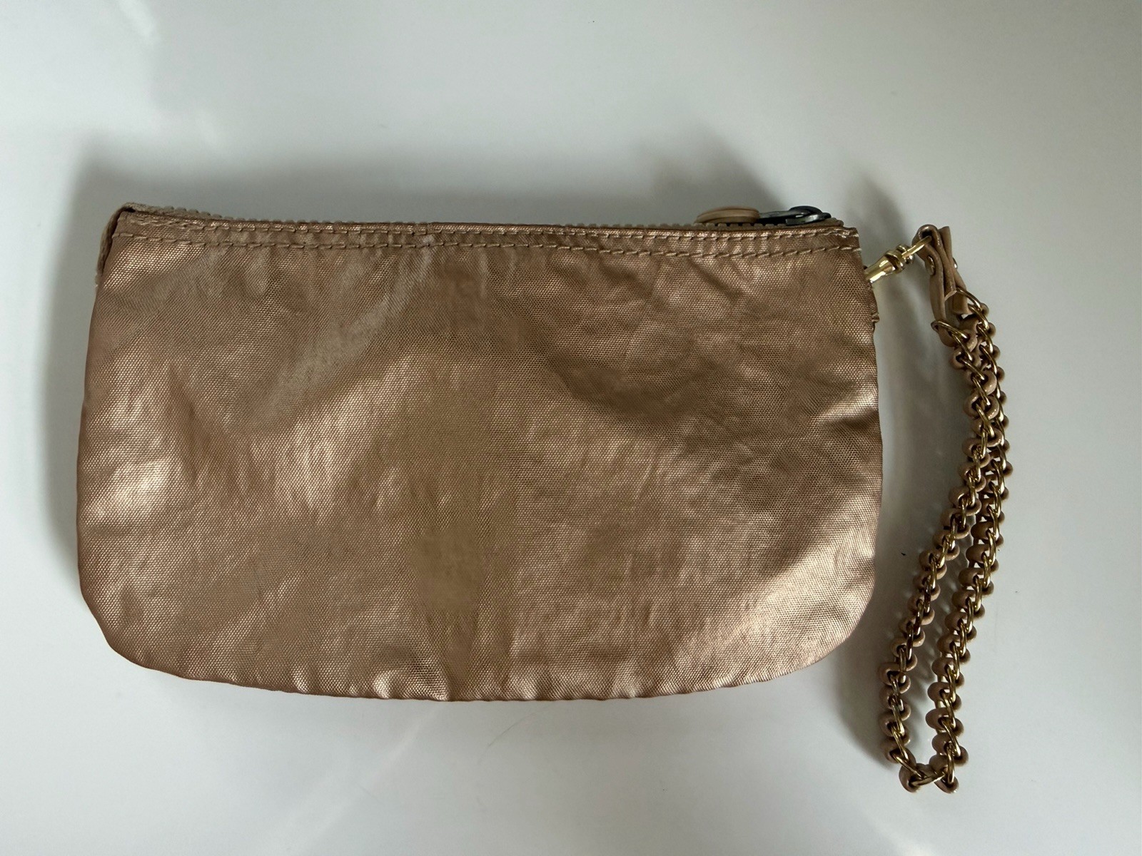 Kipling Creativity L Solid Pouch Rose Gold Wristl… - image 5