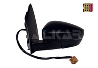 Alkar AußEnspiegel 6164123 FüR Polo Einstellung: Seilzug AsphäRisch VW 5 6R1 6C1