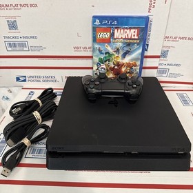 Sony PlayStation 4 Slim Console 500GB (CUH-2015A) w/ Controller( Tested Working)