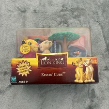 Lion King Kissin Cubs Kissing Disney Hasbro 2002 Plush New Sealed Simba Nala