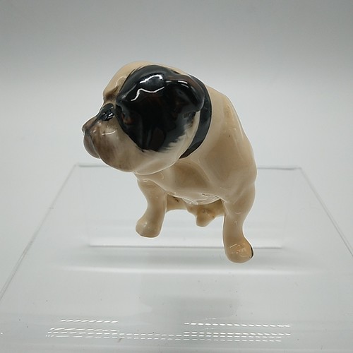 Vintage Royal Doulton "K1" Sitting Bulldog, Bone China Figurine 5.7cm Height - Picture 4 of 15