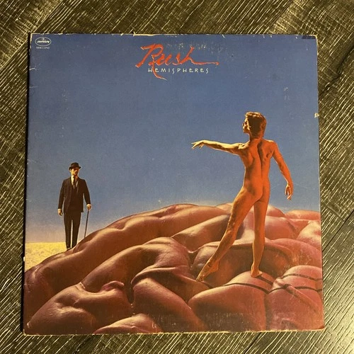 Rush Hemispheres 1978 US Mercury Records SRM-1-3743 Vinyl LP w/Insert (S2)