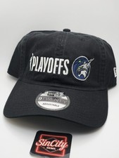 New Era Minnesota Lynx Playoffs 9TWENTY Adjustable Hat Black WNBA OSFA NWOT 