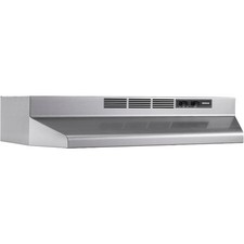 Broan-NuTone 4130SF Ductless Under-Cabinet Range Hood, 30-Inch, Stainless Finish
