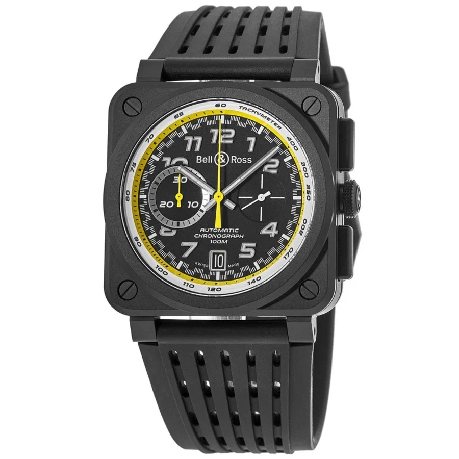 Nuevo reloj Bell & Ross BR 03-94 edición limitada negro para hombre BR0394-RS20/SRB