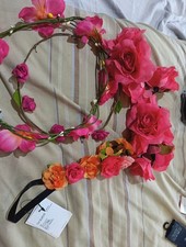 Lotto Lavoro Fasce Testa Flower Power Accessori Capelli Accessori