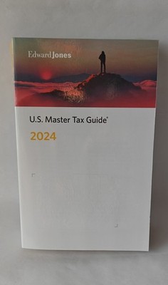 U.S. Master Tax Guide 2024 - Edward Jones by CCH Tax Law Editors, Paperback NEW