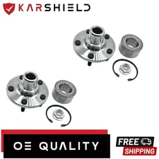 (2) Front Wheel Hub Bearing Repair Kit For 13-18 Ford C-Max and 12-18 Ford Focus