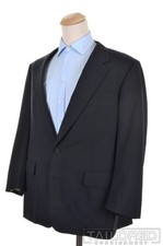 BROOKS BROTHERS GOLDEN FLEECE Blue Wool Blazer Sport Coat Jacket - 45 R