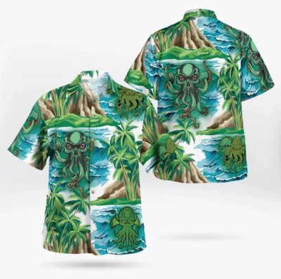 The Great Cthulhu Beautiful Islands 3D HAWAII Christmas Gift Best Price Us Size