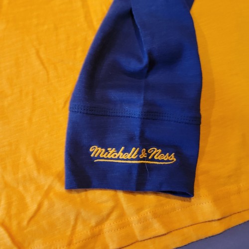 Mitchell & Ness Michigan Wolverine’s camicia manica lunga uomo large, nuova con etichetta - Foto 3 di 12