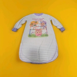 1984 Halmark Huggable Bunch Hooray For Hugs Toddler Gown Size 10 Vintage