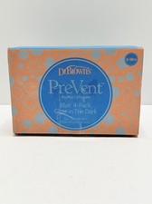 Dr. Brown s PreVent Pacifiers 6 18m Glow in Dark 4 Pack New