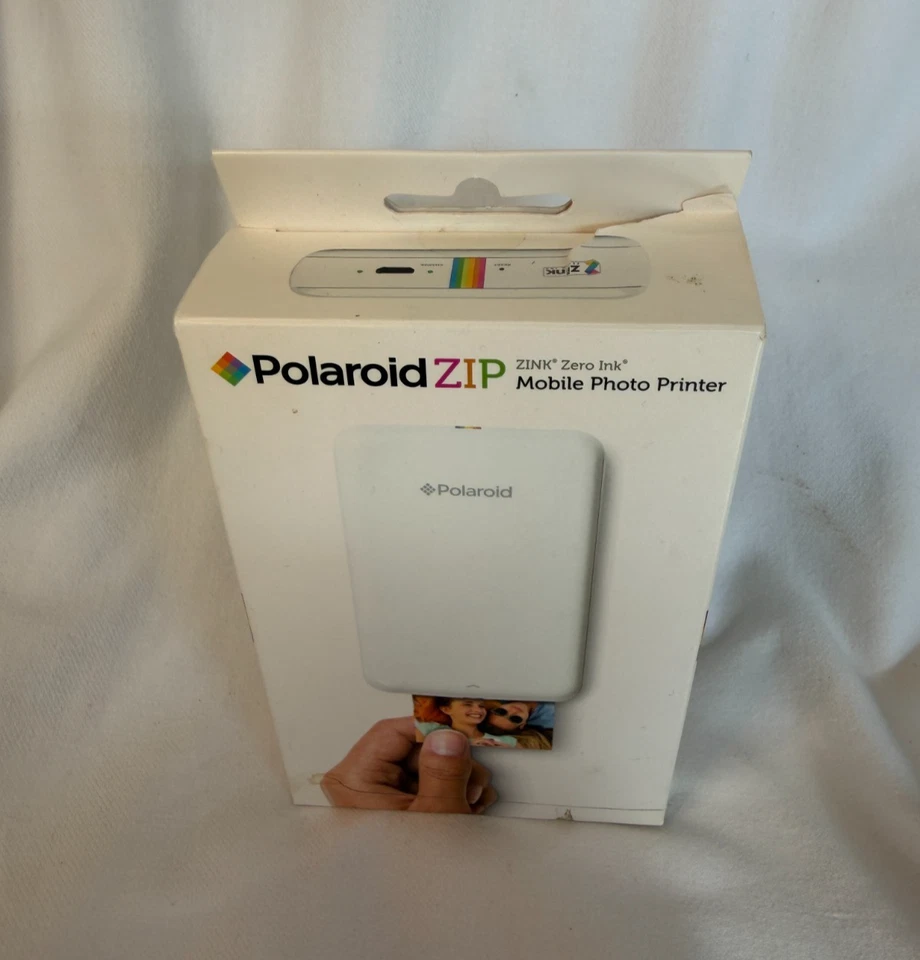 Polaroid ZIP Mobile Photo Printer OpenBox UNUSED +20 ZINK Paper Sheets Bluetooth - Image 2 of 4