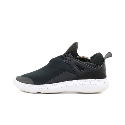 Nike Jordan Damen FLY 89 Schwarz Weiß Textil Low-Top Sneaker EU 40