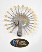 Dental Shade Guide IVOCLAR SHADES Will-Ceran Porcelain for Teeth Tooth Lab Work