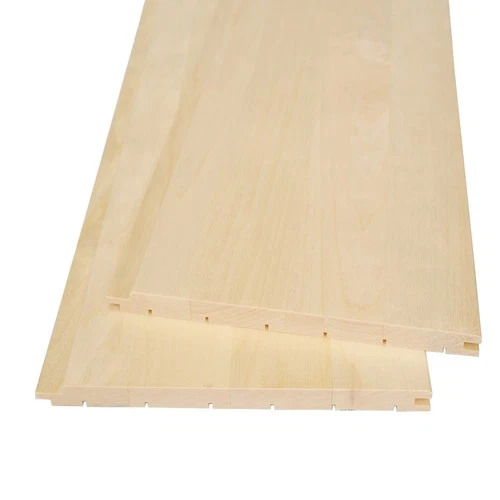 Saunaholz Profilholz Espe | gehobelt | 2400 mm x 260 mm x 15 mm