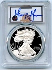 2020 S $1 Proof American Silver Eagle 1oz PCGS PR70DCAM FDOI George Gervin