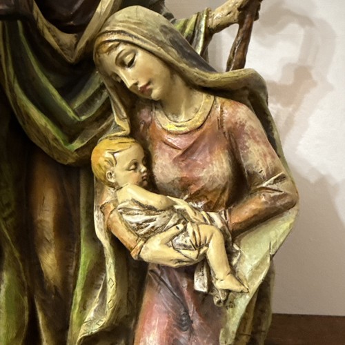 NAPCO Christmas Figurine Holy Family 14" Tall Nativity Scene Jesus Mary Joseph - Picture 2 of 11