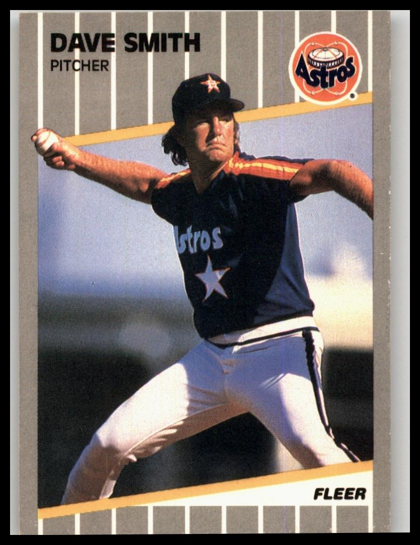1989 Fleer #369 Dave Smith