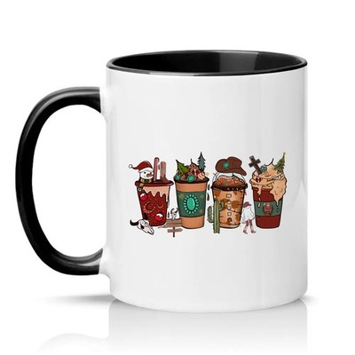 Western Weihnachten Getränke Damen 11 Unzen Keramiktasse Cowboy Urlaub Cowgirl Geschenk