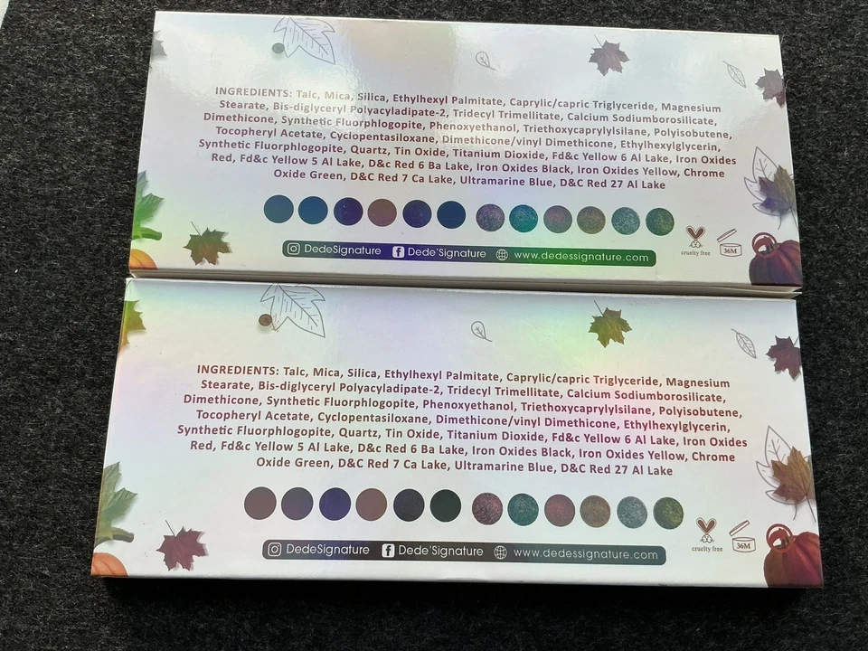 Dede Signature classic autumn Palette, Ovp, Lidschattenpalette, Eyeshadow - Bild 4 von 4