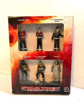 Applause 1994 Star Trek Generations 6 Set Collectible Figurines DG954