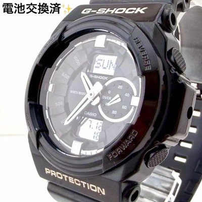 Casio G SHOCK GA 150BW Garish Black Men's