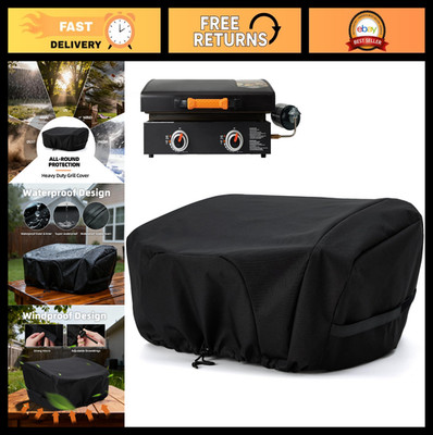 Waterproof Griddle Cover for 22'' Tabletop Grill, Outdoor BBQ Accessory, Full Pro